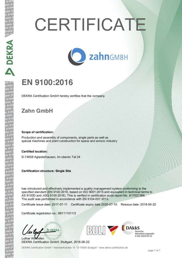 Das aktuelle Bild hat keinen Alternativtext. Der Dateiname ist: Zertifikat-EN-9100_2016-Ü1-Englisch.png
